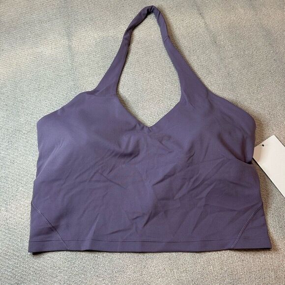 Lululemon Women’s Align Halter Tank Top Size 12 NWT $78 Purple Ash Rare - Picture 5 of 7